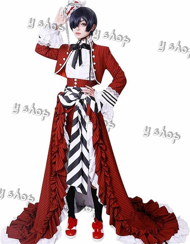 黒執事 シエル 紅茶カップ風 コスプレ 衣装 ドレス