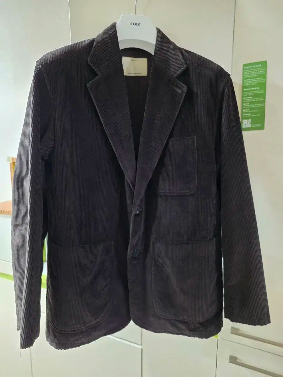 ポッタリー コーデュロイ ブレーザー ブラウン 2サイズ