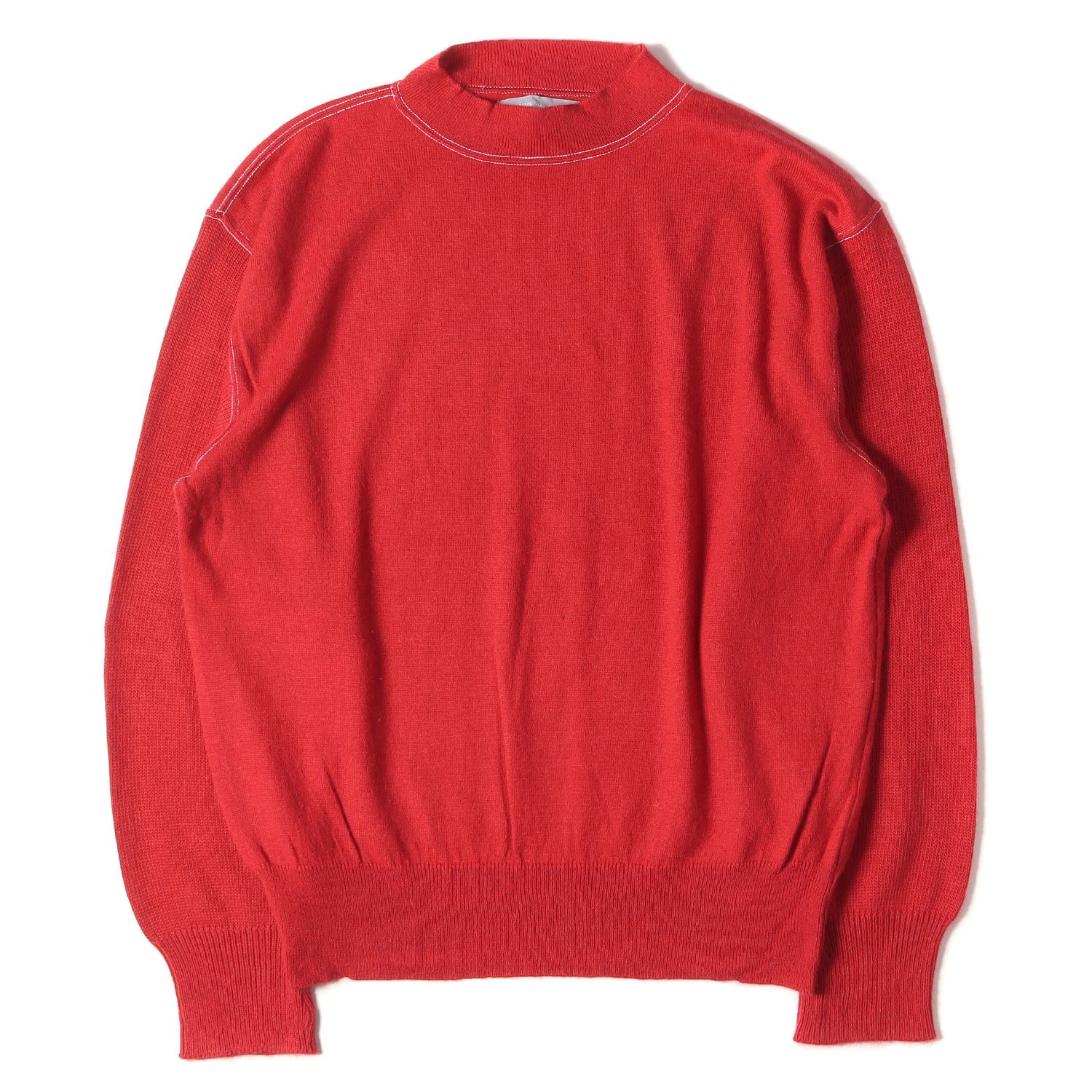 美品 COMME des GARCONS コムデギャルソン ニット モックネック ウール 