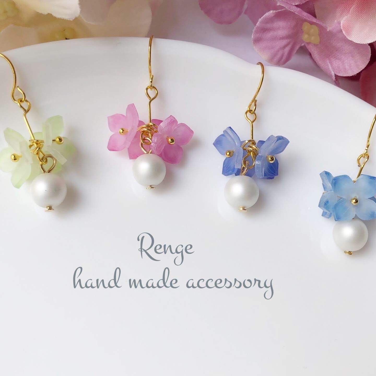 期間限定キャンペーン 新品 未使用 揺れる小さな紫陽花ピアスorイヤリング ピンク イヤリング Ceccato Com Br Ceccato Com Br