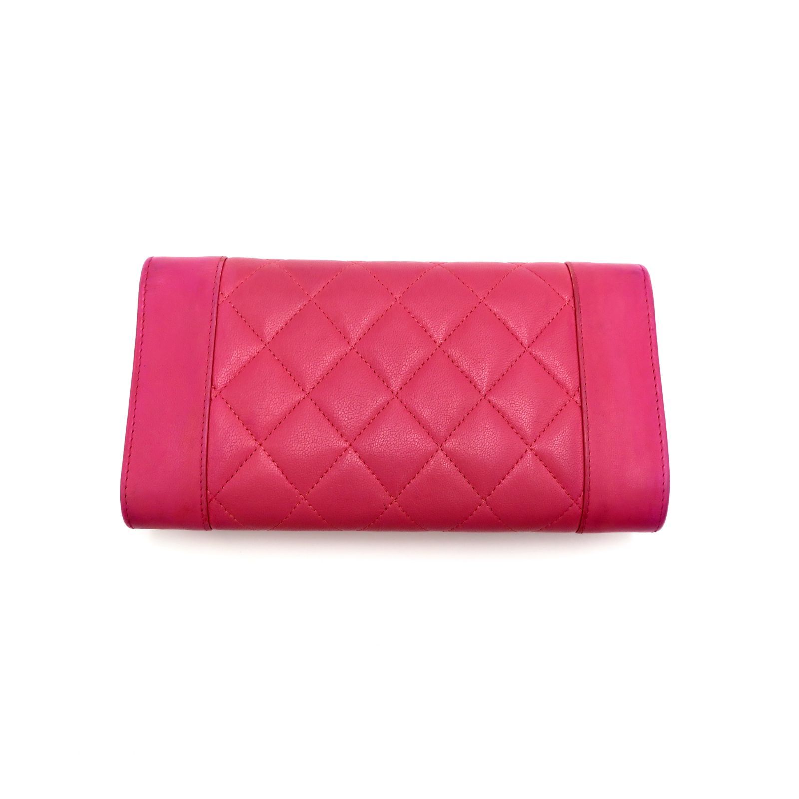 CHANEL シャネル マドモアゼル マトラッセ ロングフラップウォレット