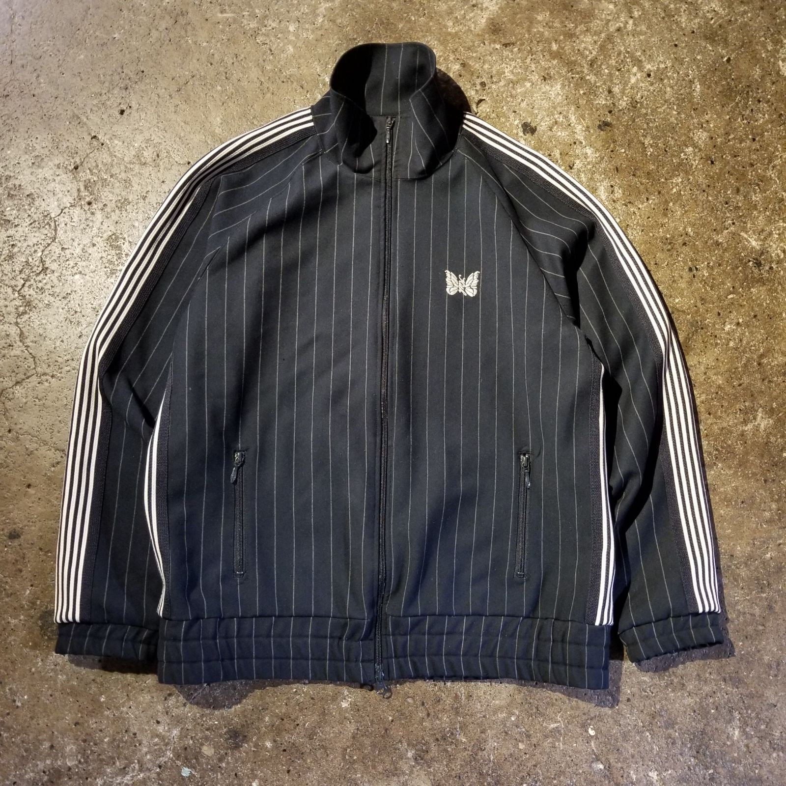 Needles KITH トラックジャケット tracksuit XLサイズ Kith Needles Double Knit Track Jacket Nocturnal Men's - FW22