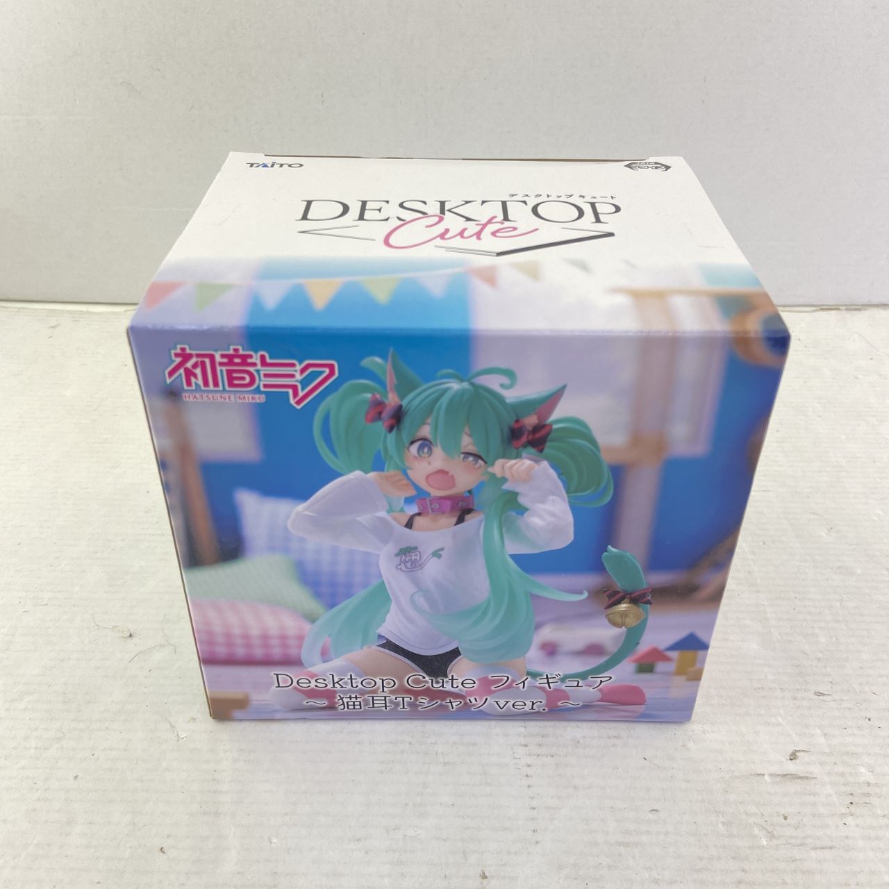 03w10055 タイトー 初音ミク Desktop Cute フィギュア 猫耳T