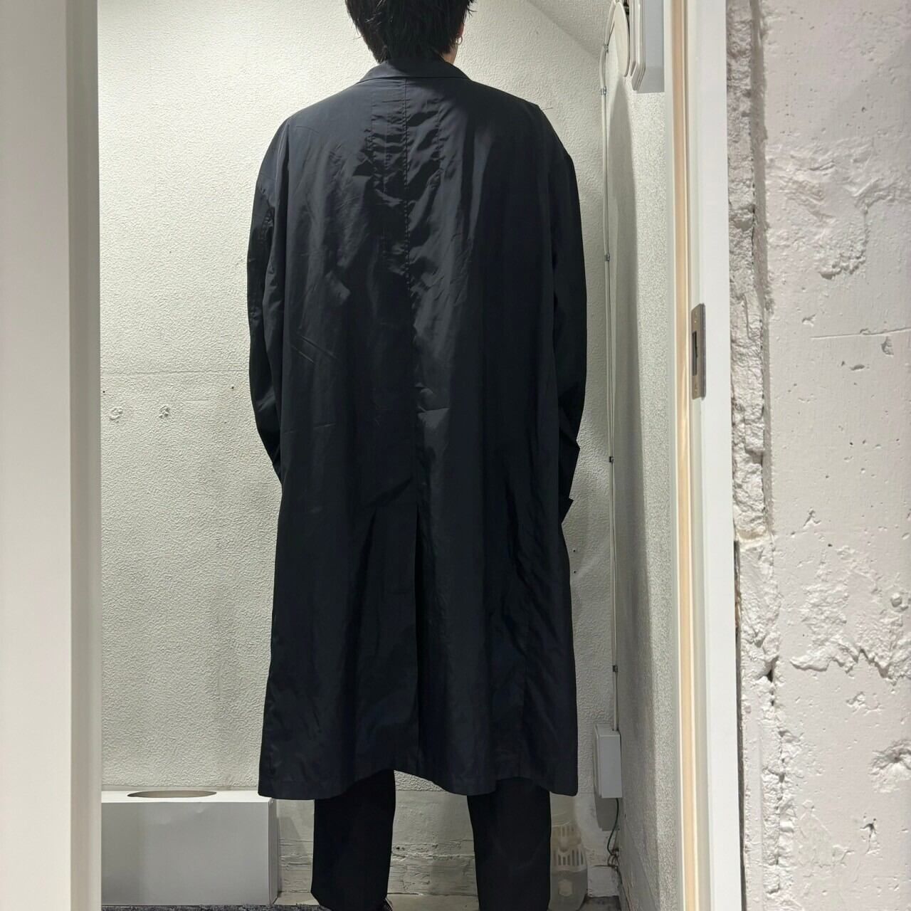 RANDOM IDENTITIES ランダムアイデンティティーズ SATIN OVEWCOAT サテンオーバーコート SIZE S.971669  【表参道t06】 - メルカリ