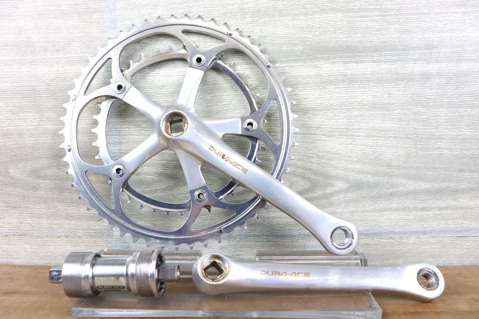 FD4 SHIMANO DURA-ACE シマノ デュラエース FC-7410 53-39T 170ｍｍ 8速 8s BB-7410 ITA規格  クランクセット cicli17 - メルカリ