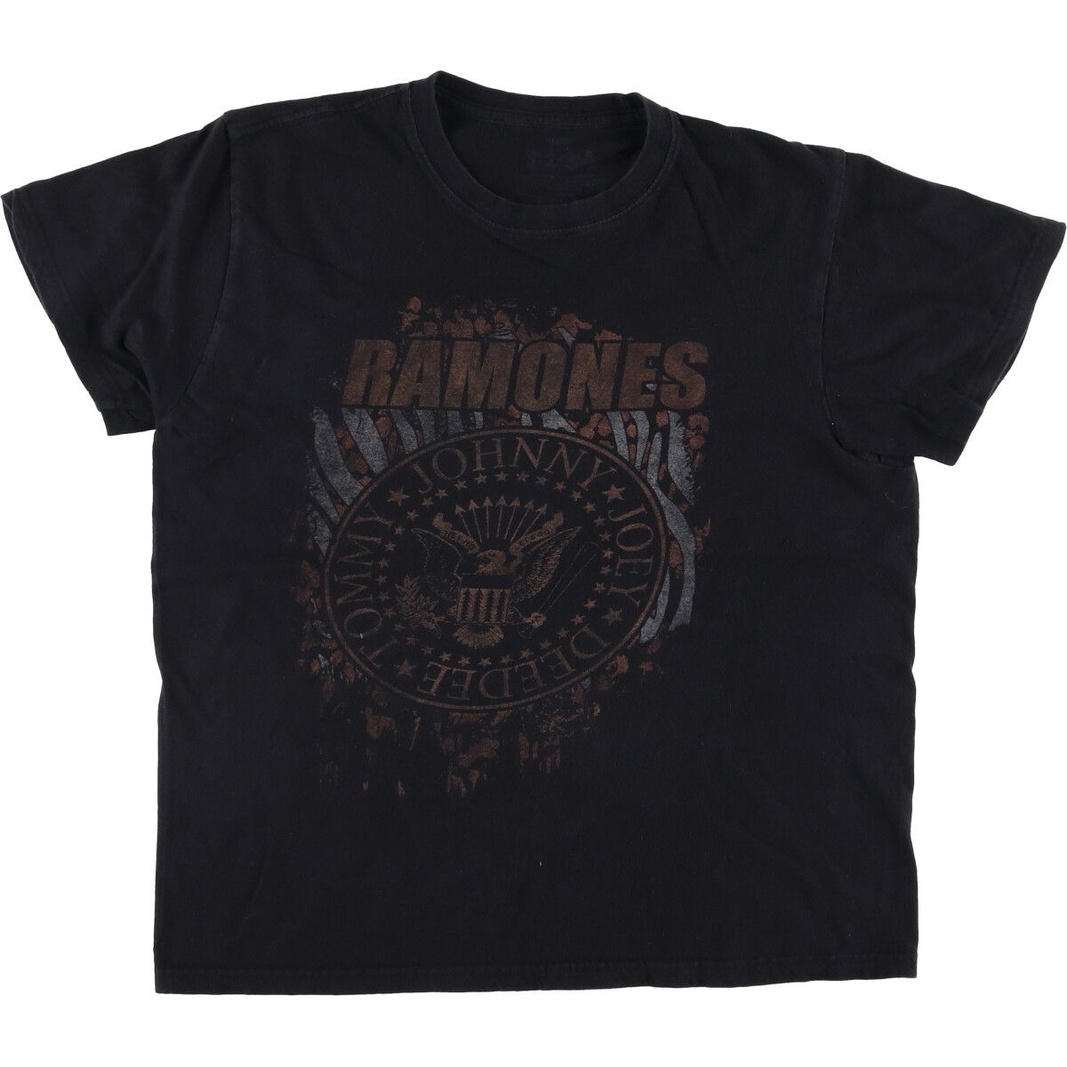 古着 RAMONES ラモーンズ バンドTシャツ バンT メンズXL相当/eaa527616
