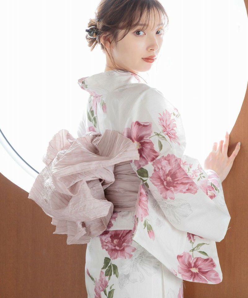 Dita 浴衣⭐︎朱風の花重ね⭐︎3点セット 朱風の花重ね】Dita ディータ 浴衣 5点セット レディース 2025