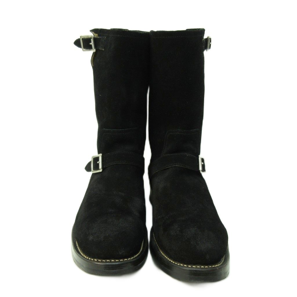 ルードギャラリー RUDE GARALLY スエード ペコスブーツ 赤 3