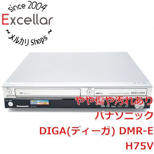 bn:14] Panasonic HDD内蔵ビデオ一体型DVDレコーダー DIGA DMR-EH75V-S シルバー リモコンなし メルカリ