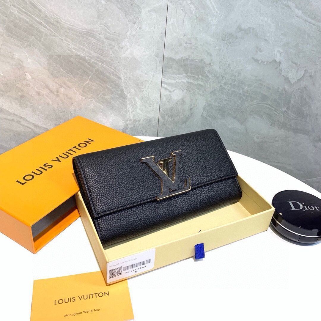 Louis Vuitton財布|革財布 両用バッグ財布 レイシ紋頭層牛革 | -MM輸入