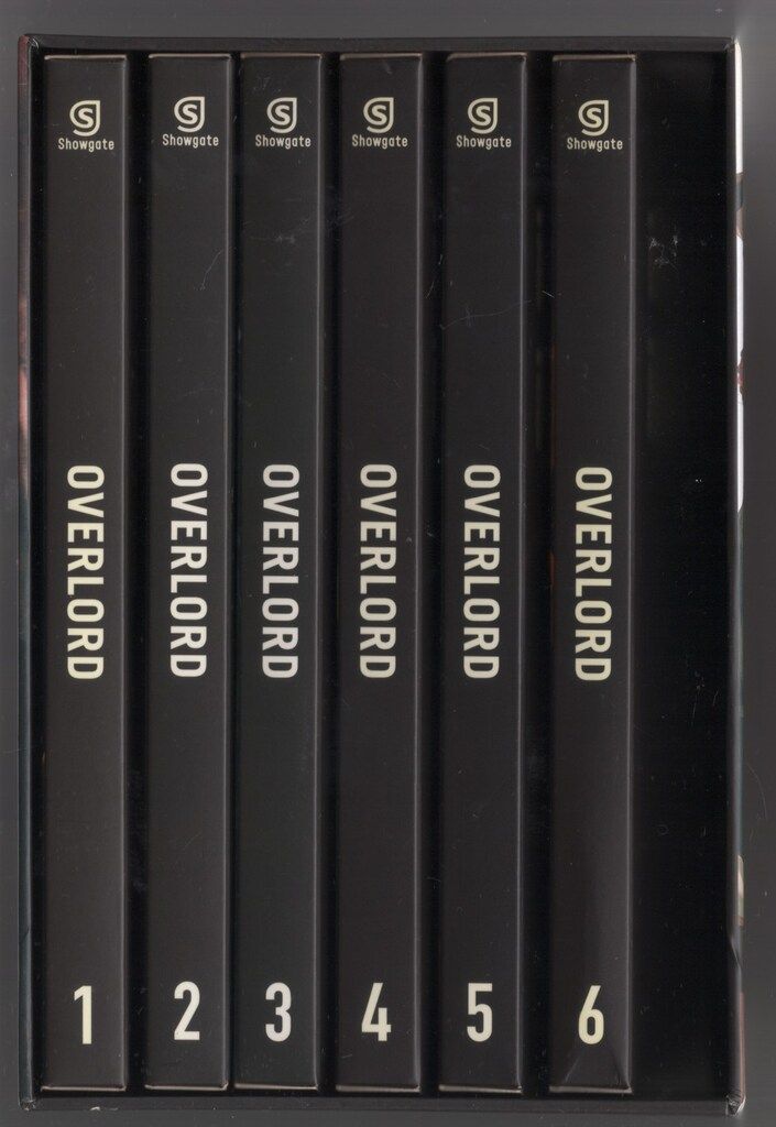 アニメBlu-ray オーバーロード 初回版全6巻セット 収納BOX・小説欠品