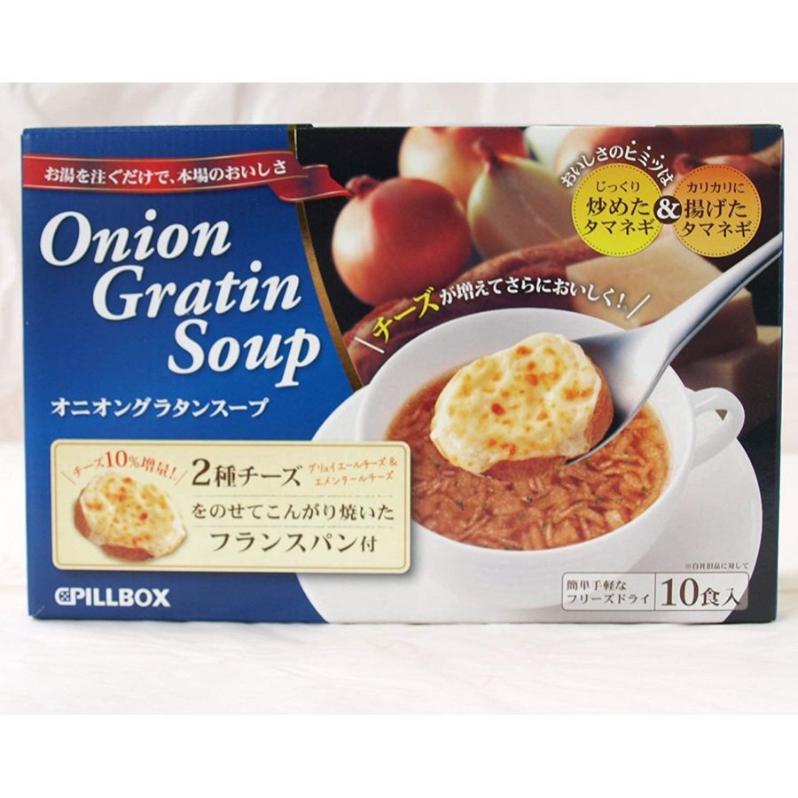 10食　メルカリ　PILLOBOX　store　オニオングラタンスープ　【コストコ】