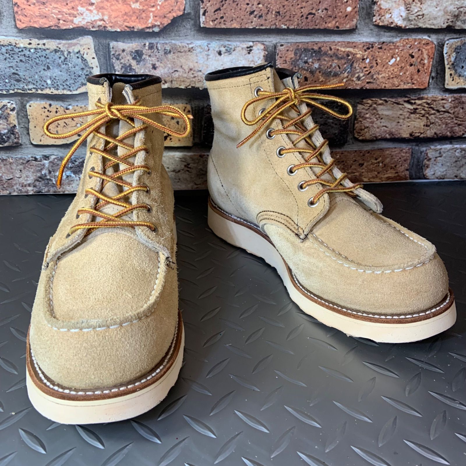 ☆REDWING 8173 刺繍羽タグ 2000年製 US8.5E JP26.5㎝ (24K14