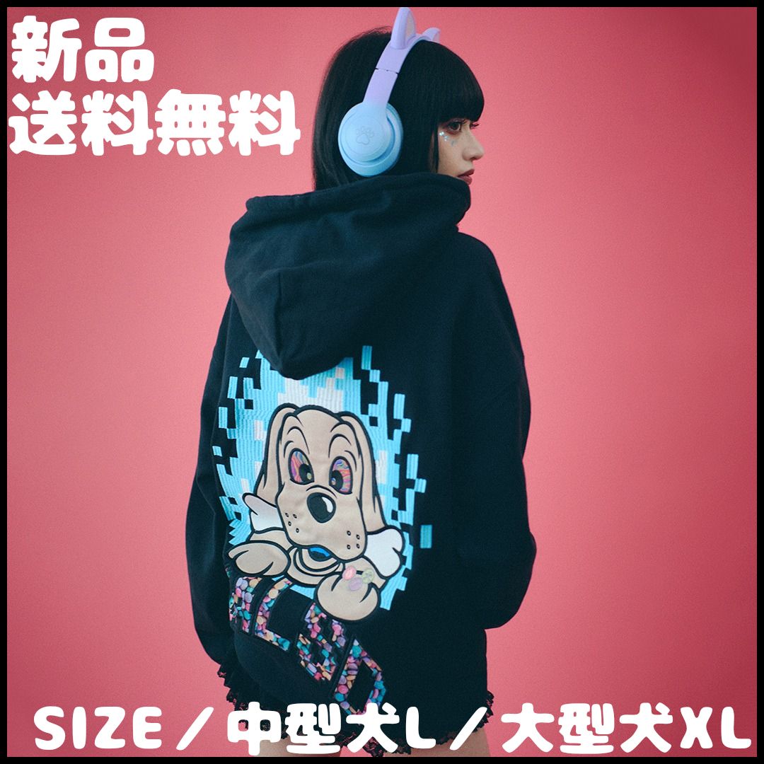 GALFY (ガルフィー) GALSDガンギマリパーカー BLACK / ロック