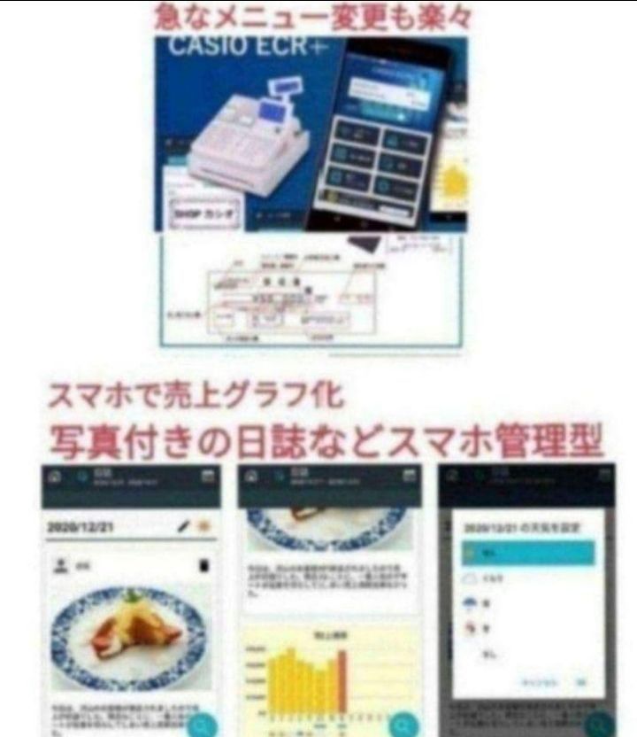 カシオレジスター SR-S4000