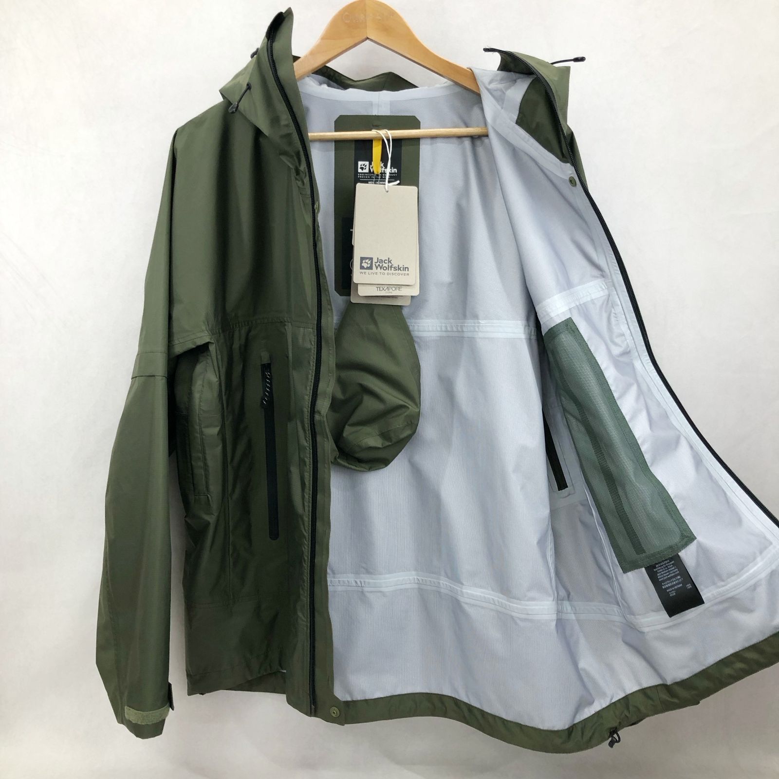 未使用に近い Jack Wolfskin ジャック ウルフスキン JP TRAILHEADZ JKT 