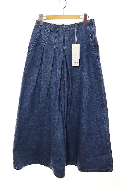 johnbull ワイド タック デニム パンツ S ZP078 ジョンブル 2タック サイドジップ 【ブランド古着ベクトル】【中古】240914