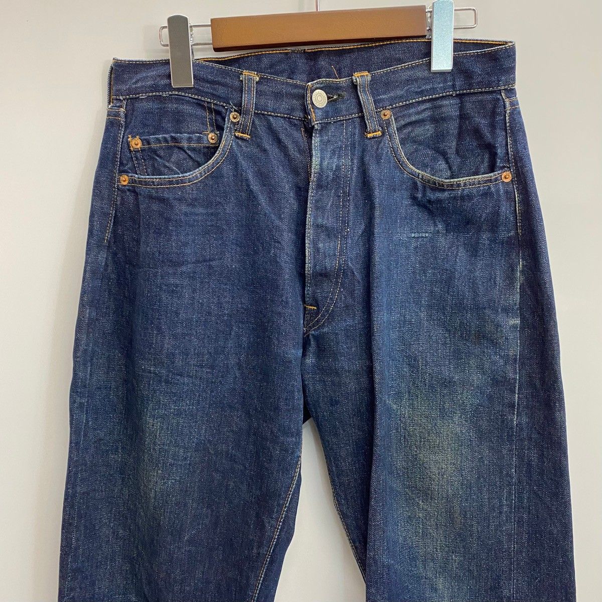 リーバイス Levi's 60's 70's 501 BIG E Aタイプ物 濃紺 紙パッチ