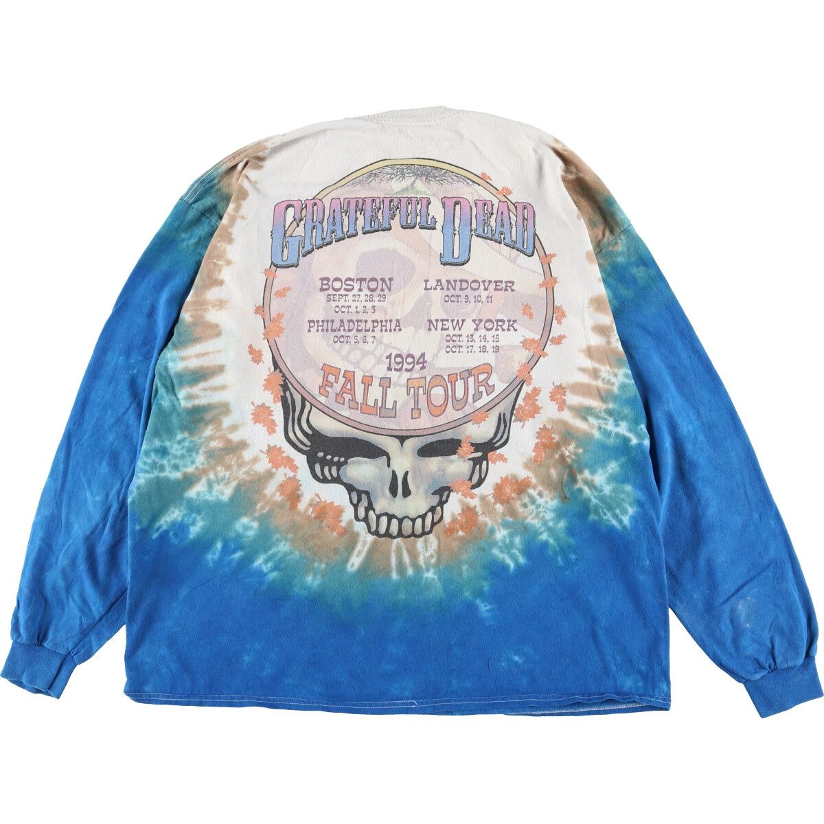 古着 LIQUID BLUE GRATEFUL DEAD グレイトフルデッド タイダイ柄 両面