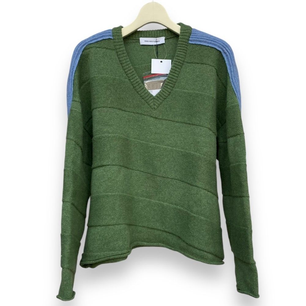 KIKO KOSTADINOV 24SS DEULTUM DELIAN V-NECK JUMPER サイズ46 