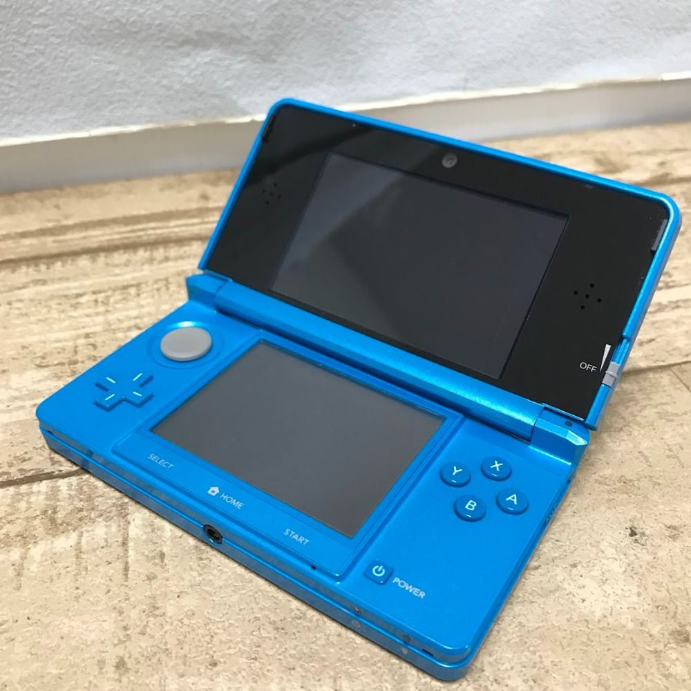 ニンテンドー3DS - 【中古】任天堂3DS （ブルー） 任天堂 3DS ニンテンドー3DS 本体 完品 コバルトブルー 中古