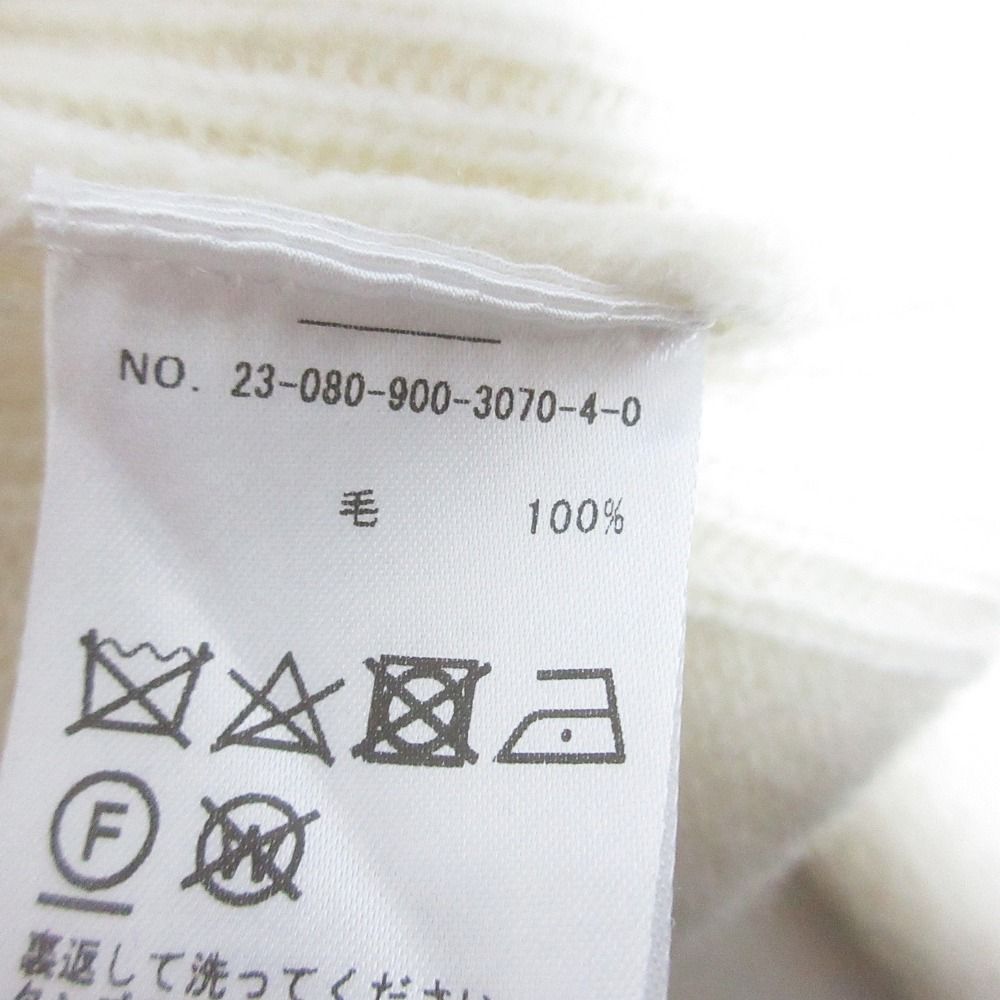 美品 IENA イエナ 23AW クルーネック プルオーバー ウール