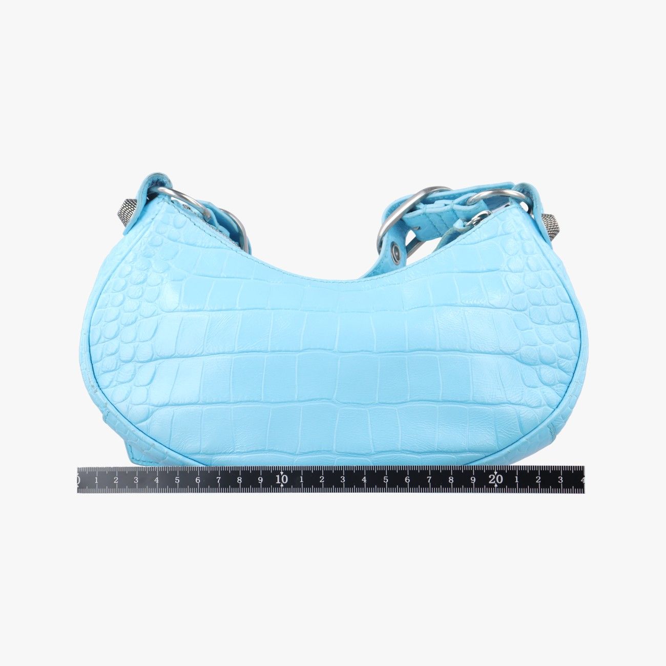 バレンシアガBalenciagaルカゴール ブルー ラムスキン 671309.4809.P.640167