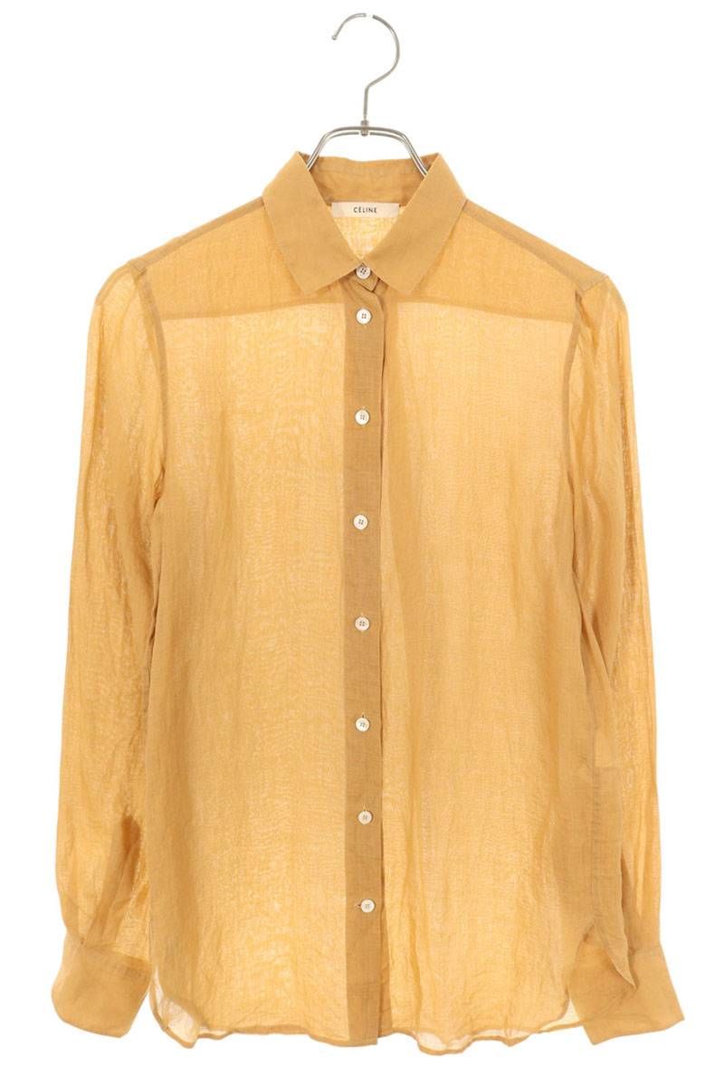 セリーヌ フィービー期 2 0N79/5088 ラミー長袖シャツ レディース 36  