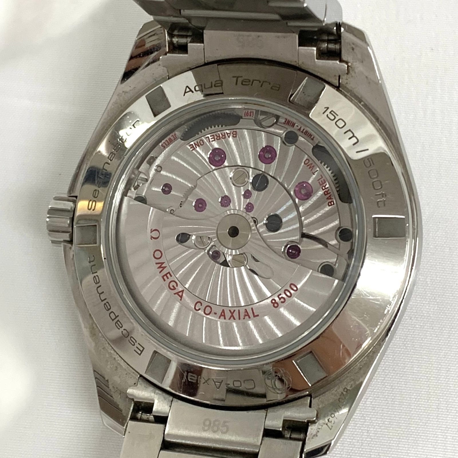 【ジャンク品】OMEGA オメガ SEAMASTER AQUATERRA シーマスター アクアテラ 自動巻き 腕時計 150m防水 231.10.39.21.06.001