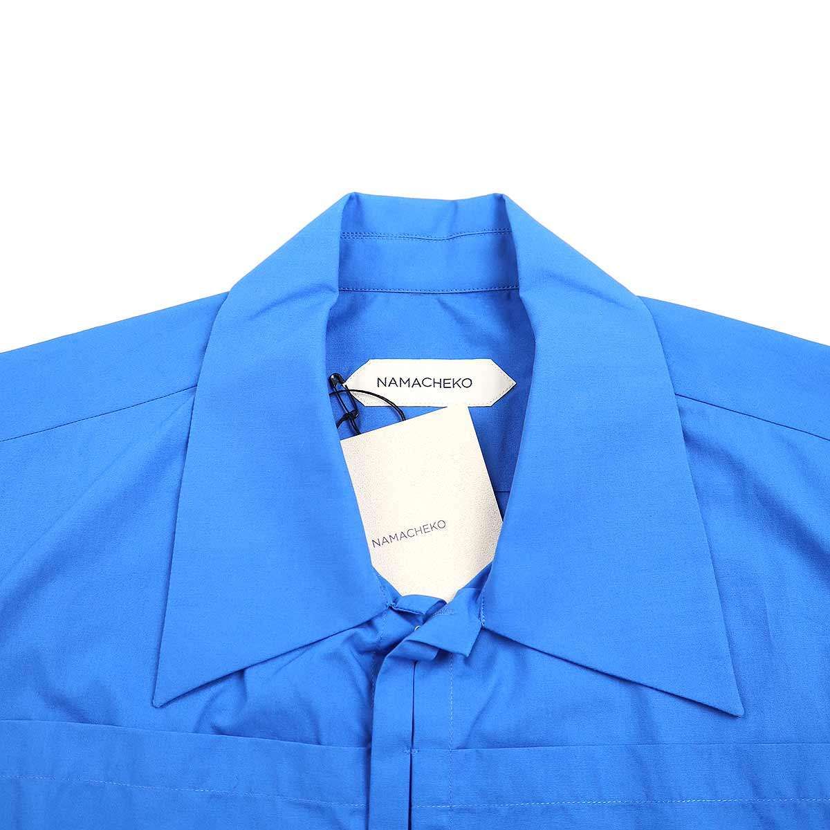 NAMACHEKO ナマチェコ 20SS QLO VEST シャツベスト コバルトブルー S 