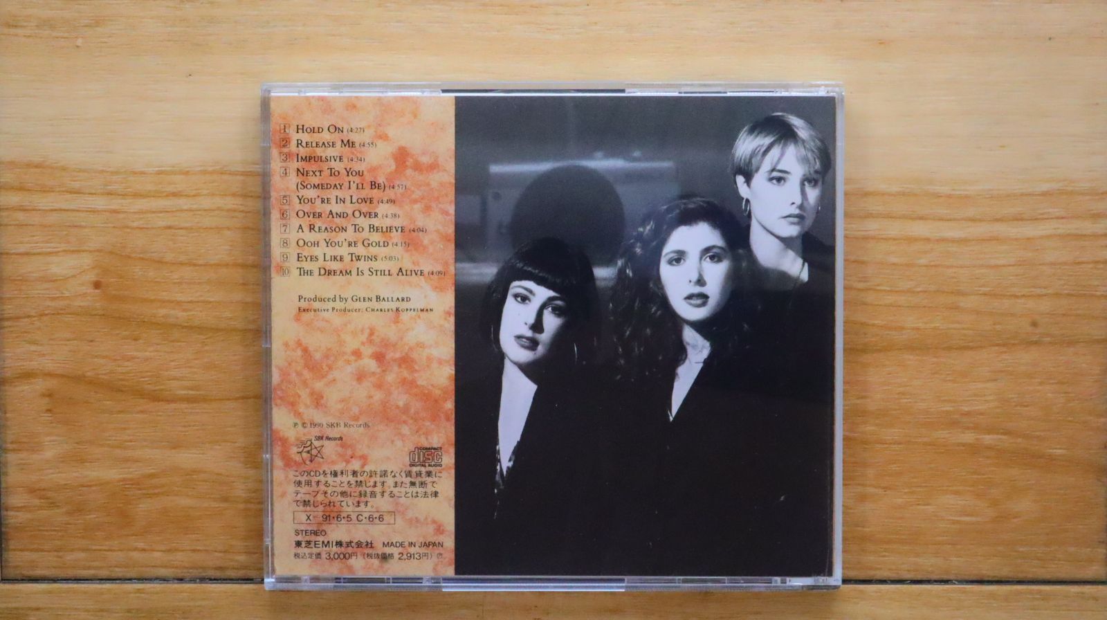国内盤CD☆ウィルソン・フィリップス/Wilson Phillips□ ウィルソン
