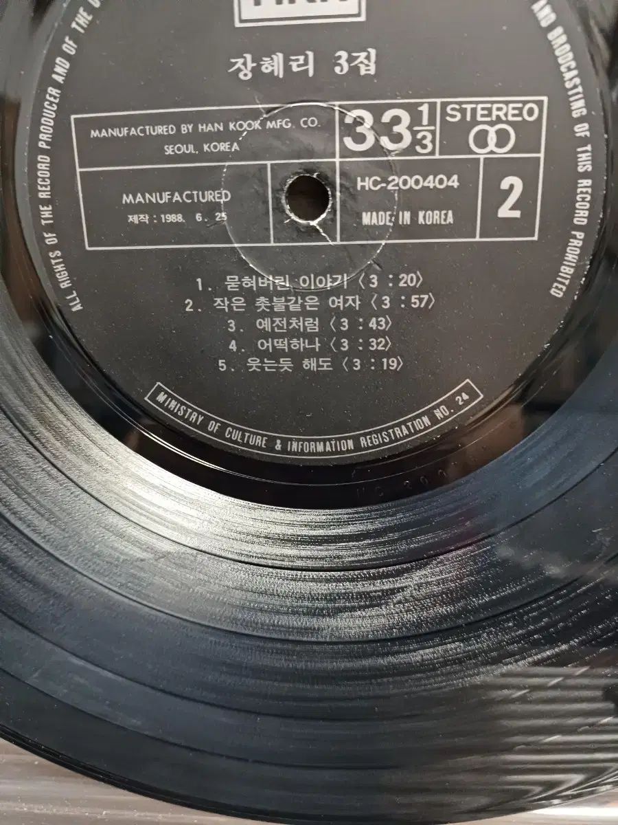 チャン ヘリ LP 88 初年度 3 家 私に残った 愛を贈ります NM WWW_IMPECCABLEHEALTHCARESERVICES_COM