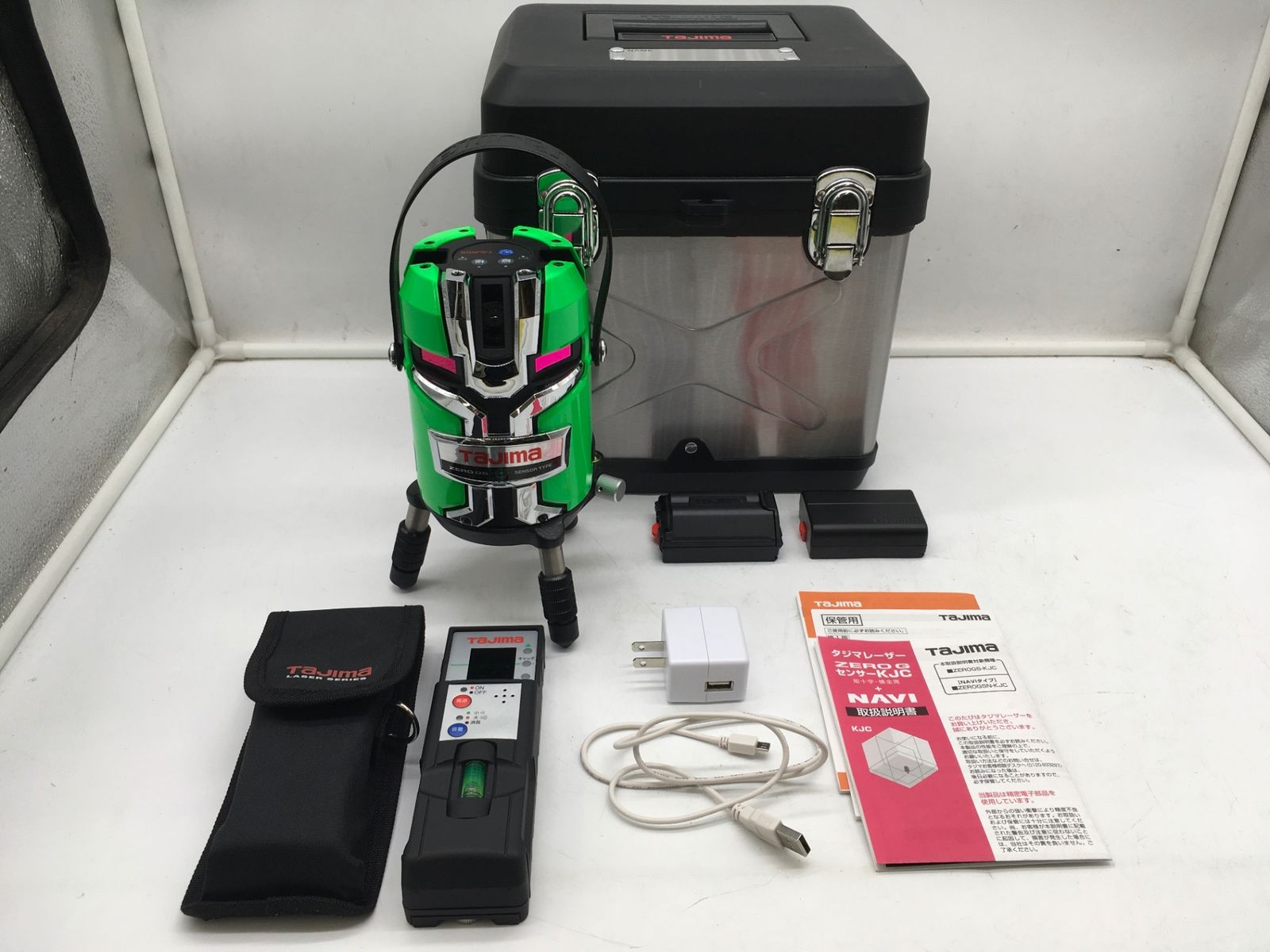 品 〇Tajima|タジマ フルライングリーンレーザー墨出し器 ZEROGS-KJC IT8SGM3ZD9O8 エコツール岡崎インター店 M02