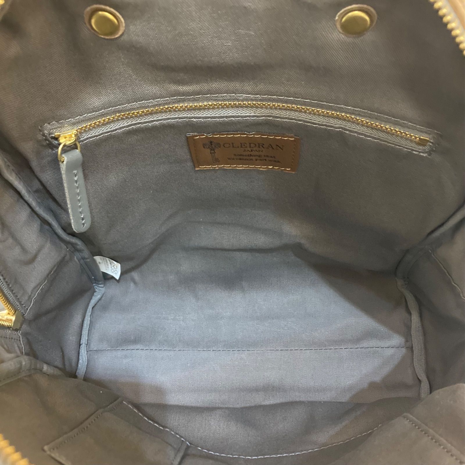 最終値下げ《CLEDRAN》クレドラン リュック バックパック ブラウン 