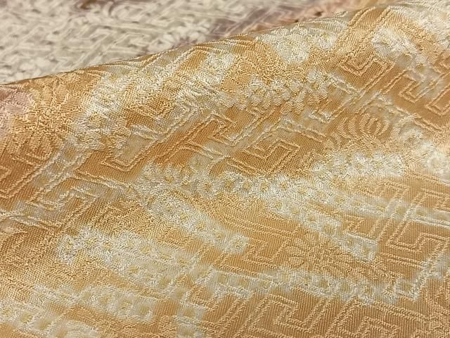 平和屋着物○創業460年・千總 訪問着 駒刺繍 絞り 草花文