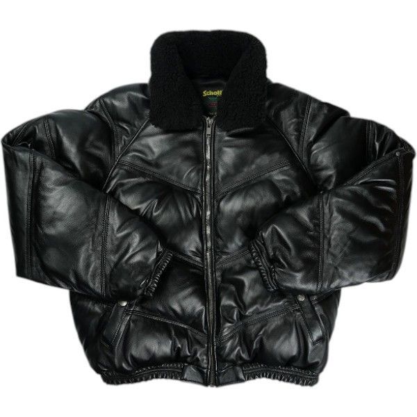 (539)ジュゼッペザノッティ レザー ダウン ジャケット M 539)ジュゼッペザノッティ レザー ダウン ジャケット M - メルカリ