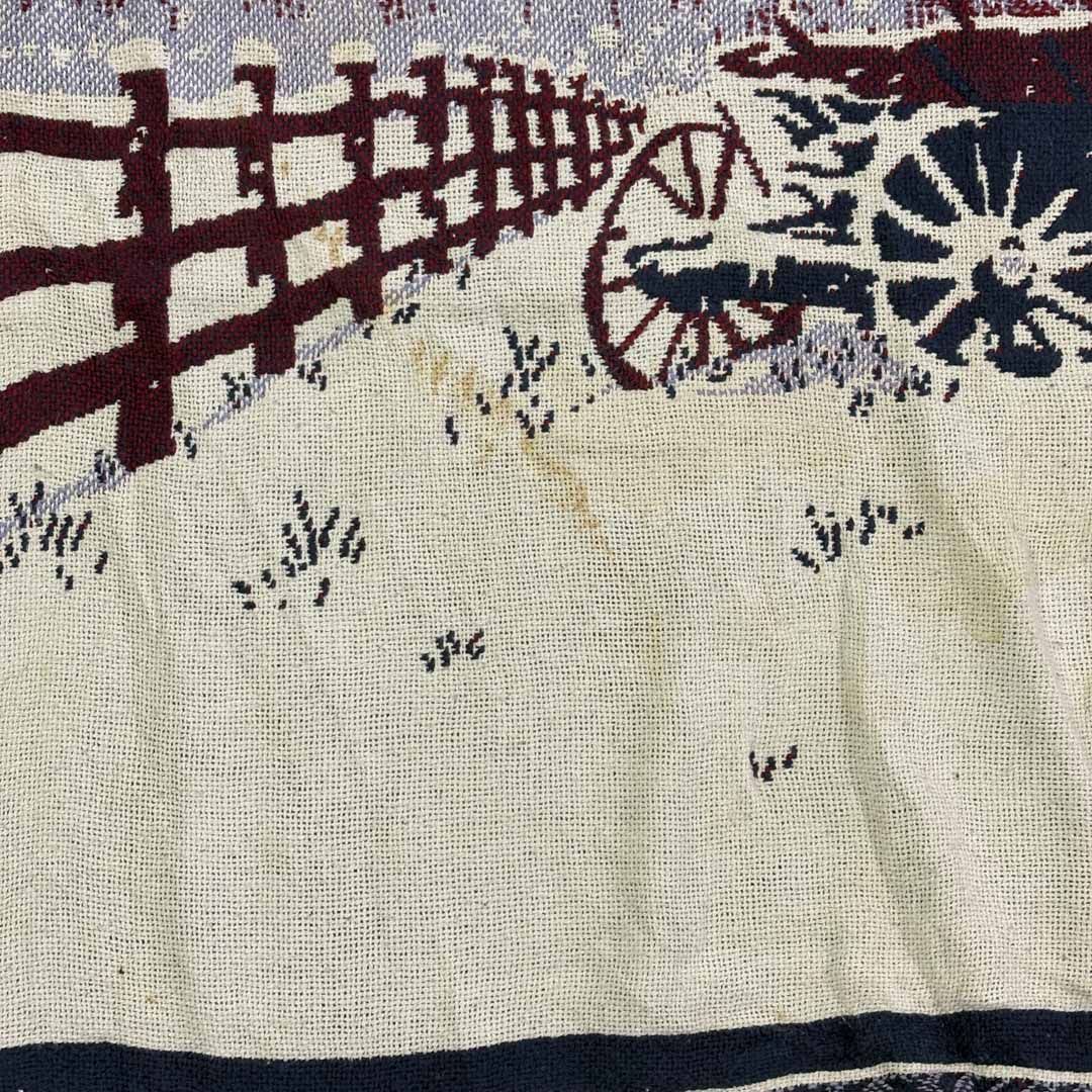 vintageラグ カーペット USA製 雪 ツリー リヤカー 1726 vintageラグ カーペット USA製 雪 ツリー リヤカー 1726 - メルカリ