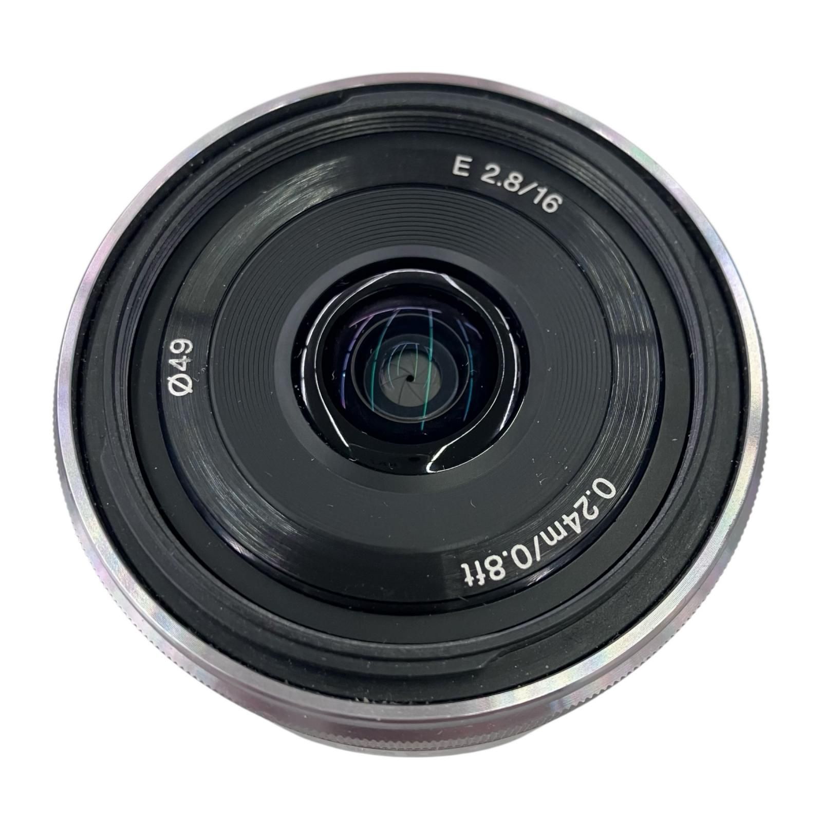 186000 現状品 SONY 単焦点レンズ SEL16F28 [250311HM070066] 186000 現状品 SONY 単焦点レンズ SEL16F28 【公式通販】