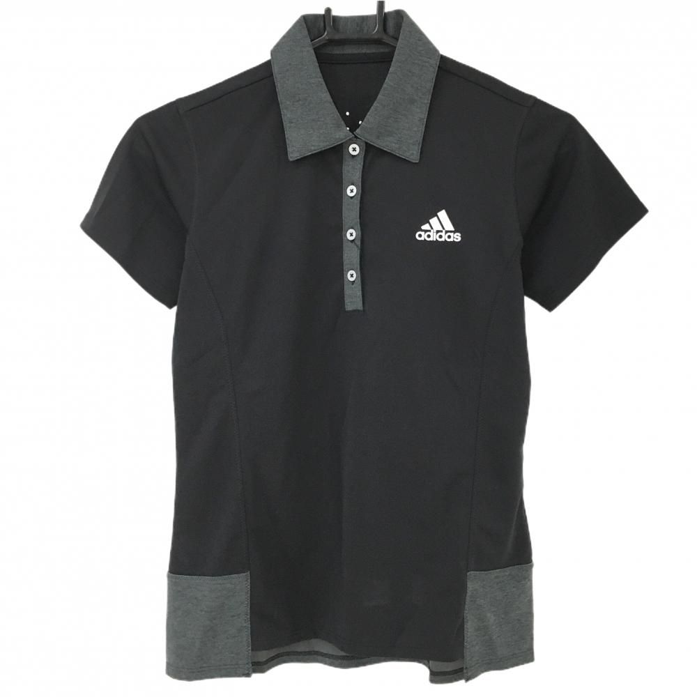 【美品】アルチビオレディース 半袖ポロシャツ 36（S）黒ブラック ロゴ入り セール】<LADIES>アルチビオゴルフウェア プルオーバー 2023年春