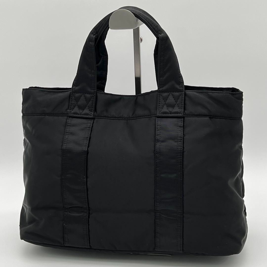PORTER TANKER ハンドバッグ トートバッグ ナイロン 黒色