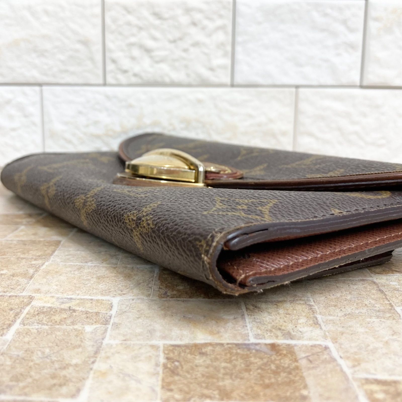 ルイヴィトン モノグラム ポルトフォイユ ウジェニ 三つ折り財布 M60123 LOUIS VUITTON ルイヴィトン モノグラム ポルトフォイユ