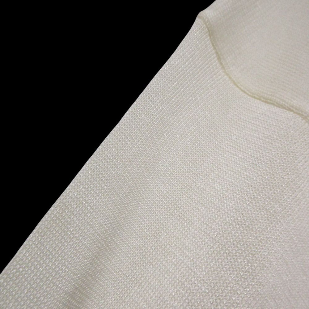 未使用 23SS yori ヨリ シャーベットニット 半袖 クルーネック  