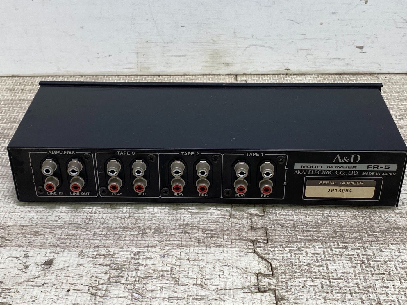 A＆D アカイ テープデッキセレクター FR-5 - メルカリ