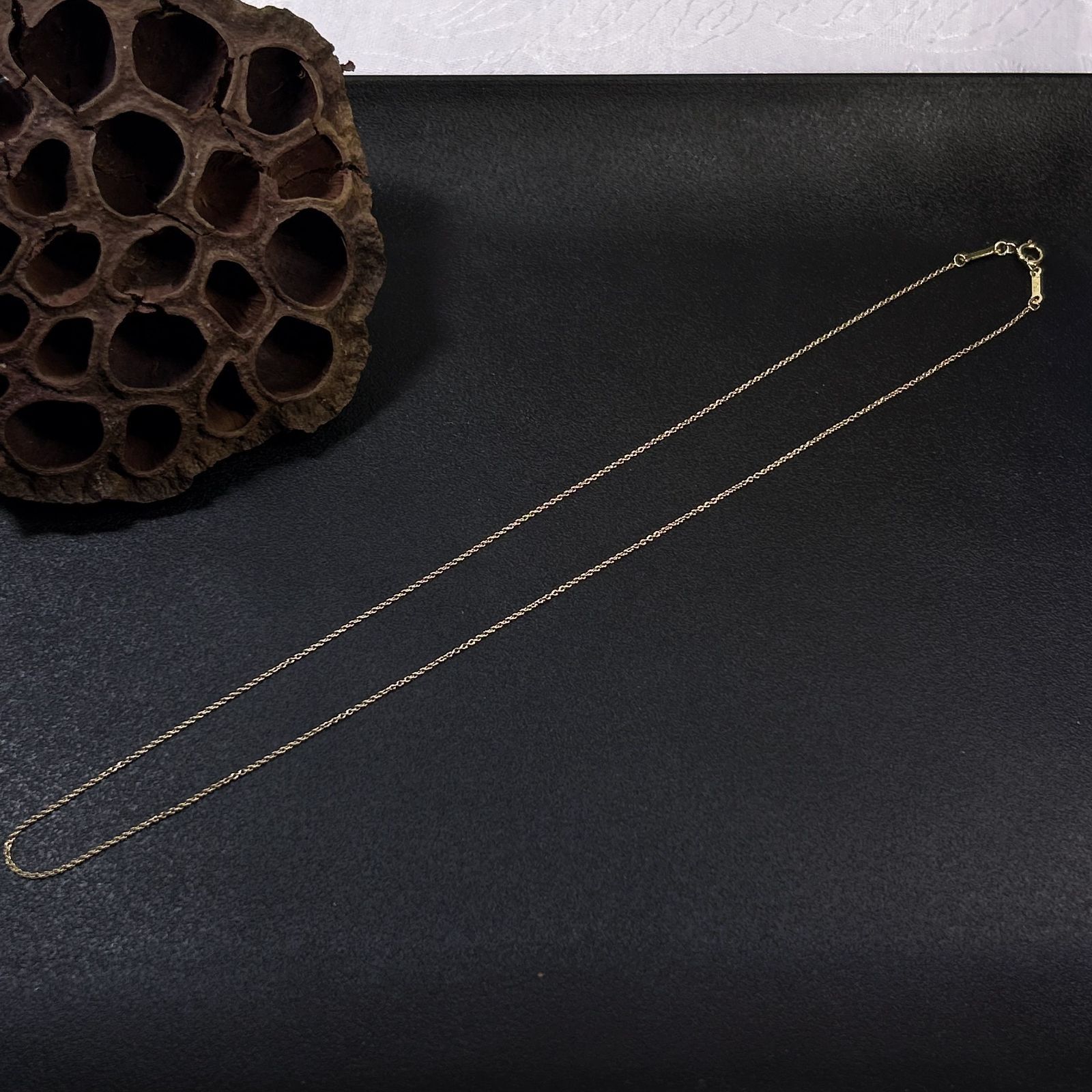 750（K18）ティファニー＆カンパニーのゴールドチェーンネックレス  