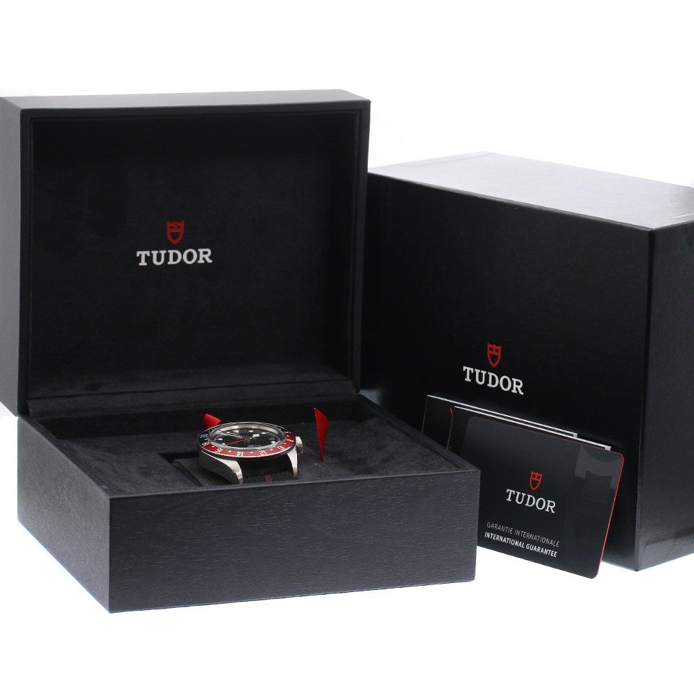 チュードル TUDOR 79830RB ヘリテージ ブラックベイ GMT 自動巻き メンズ 箱 保証書付き_912054
