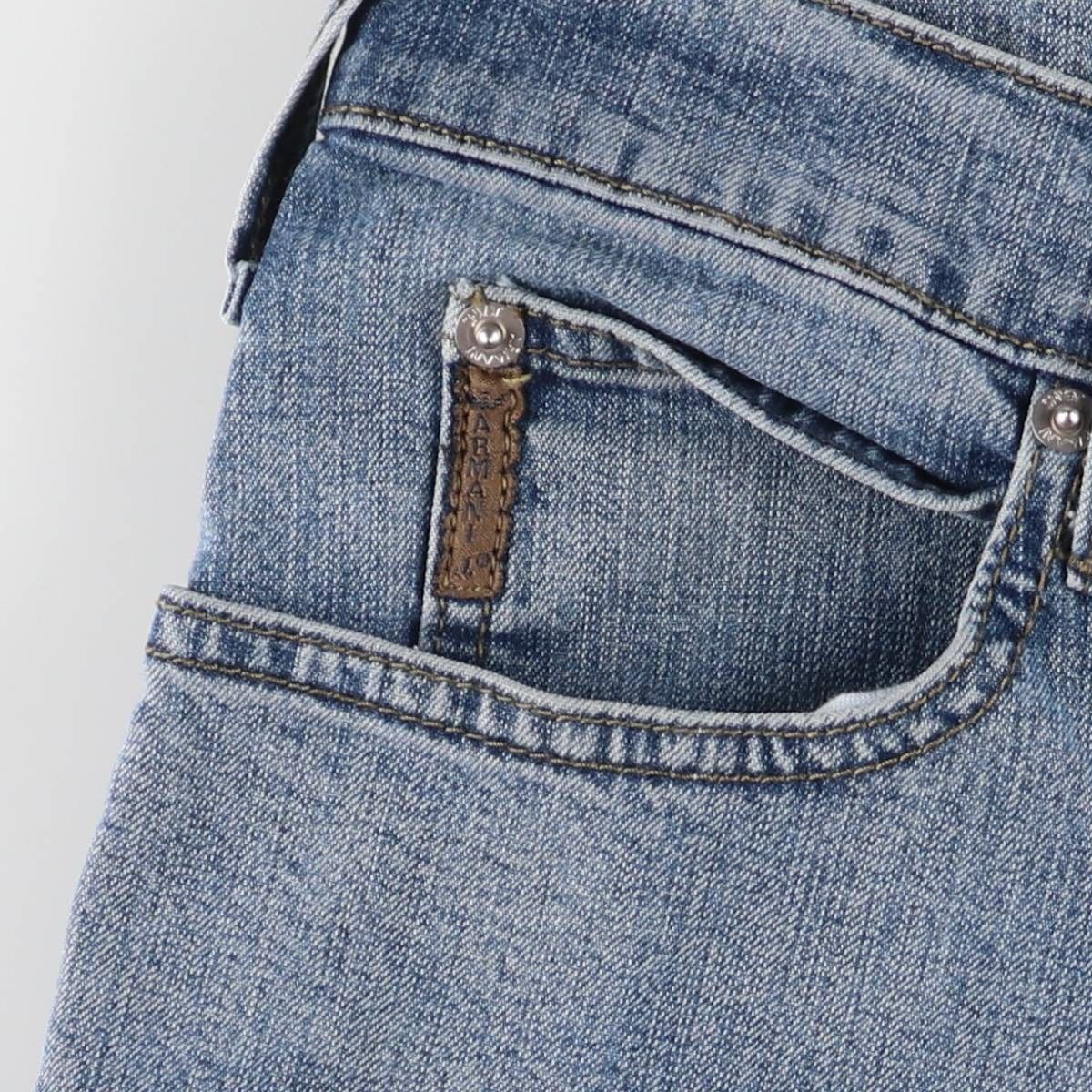 JEANS ストレートデニムパンツ