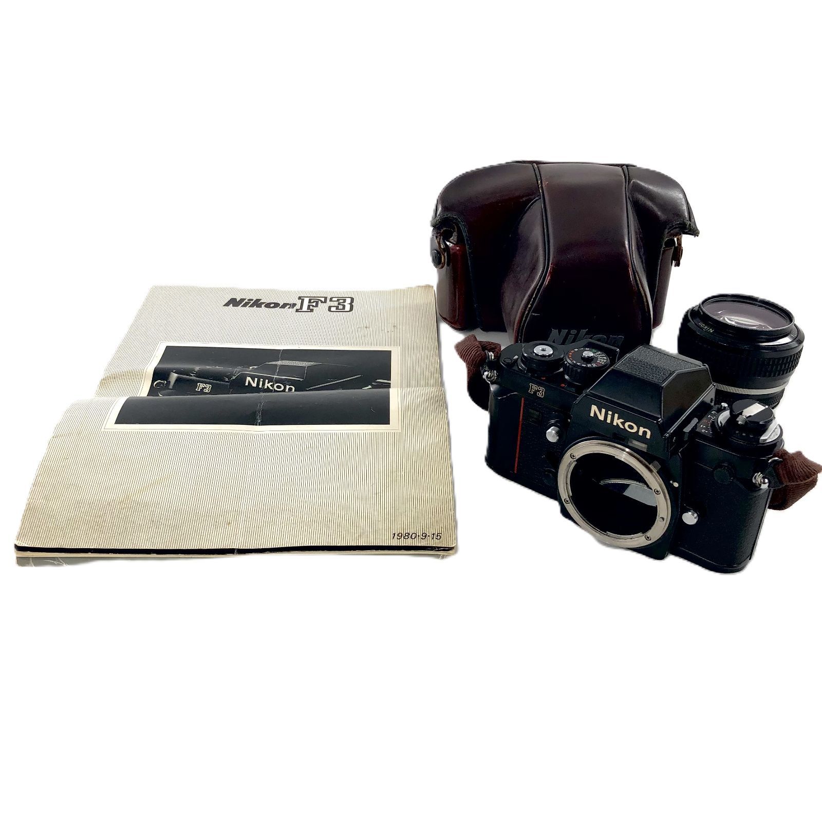 NIKON ニコン F 3 アイレベル レンズ 50 mm 1 2 フィルム一眼カメラ ケース付き PF 292