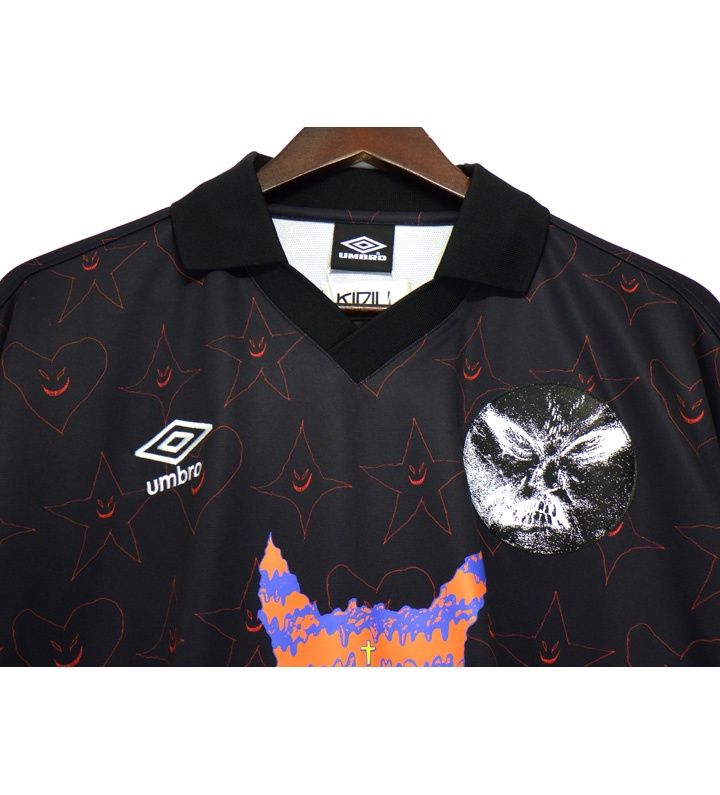 UMBRO アンブロ 90s 00s 両面 ビッグロゴ ゲームシャツ テック系 キディル KIDILL × アンブロ UMBRO 25SS 【 KL917 GAME SHIRT