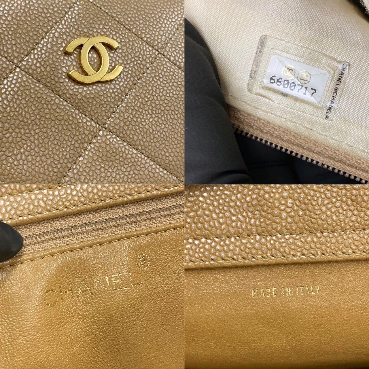 極 美品 シール有 6番台 CHANEL シャネル マトラッセ キャビア