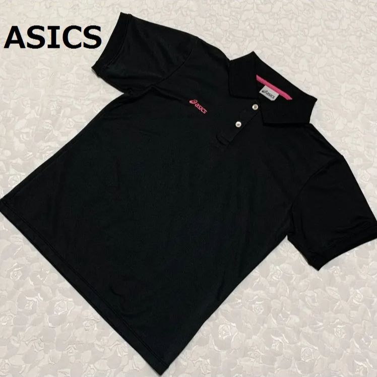 アシックス ポロシャツ ブラック L - 5